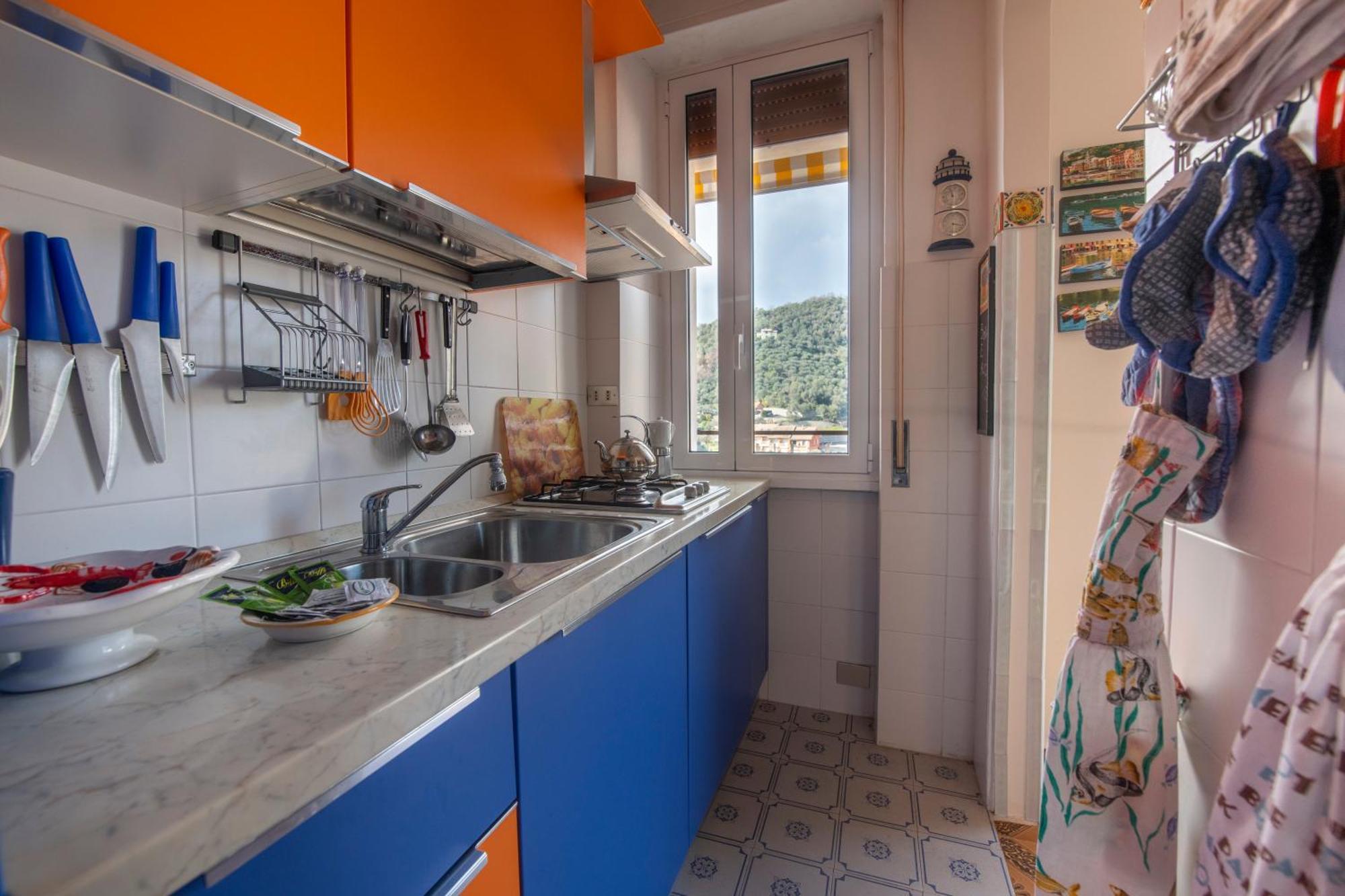 Appartement 239 - Casa Del Sole Vista Mare Moneglia - 5Minuti A Piedi Dal Mare - Parcheggio Privato Extérieur photo