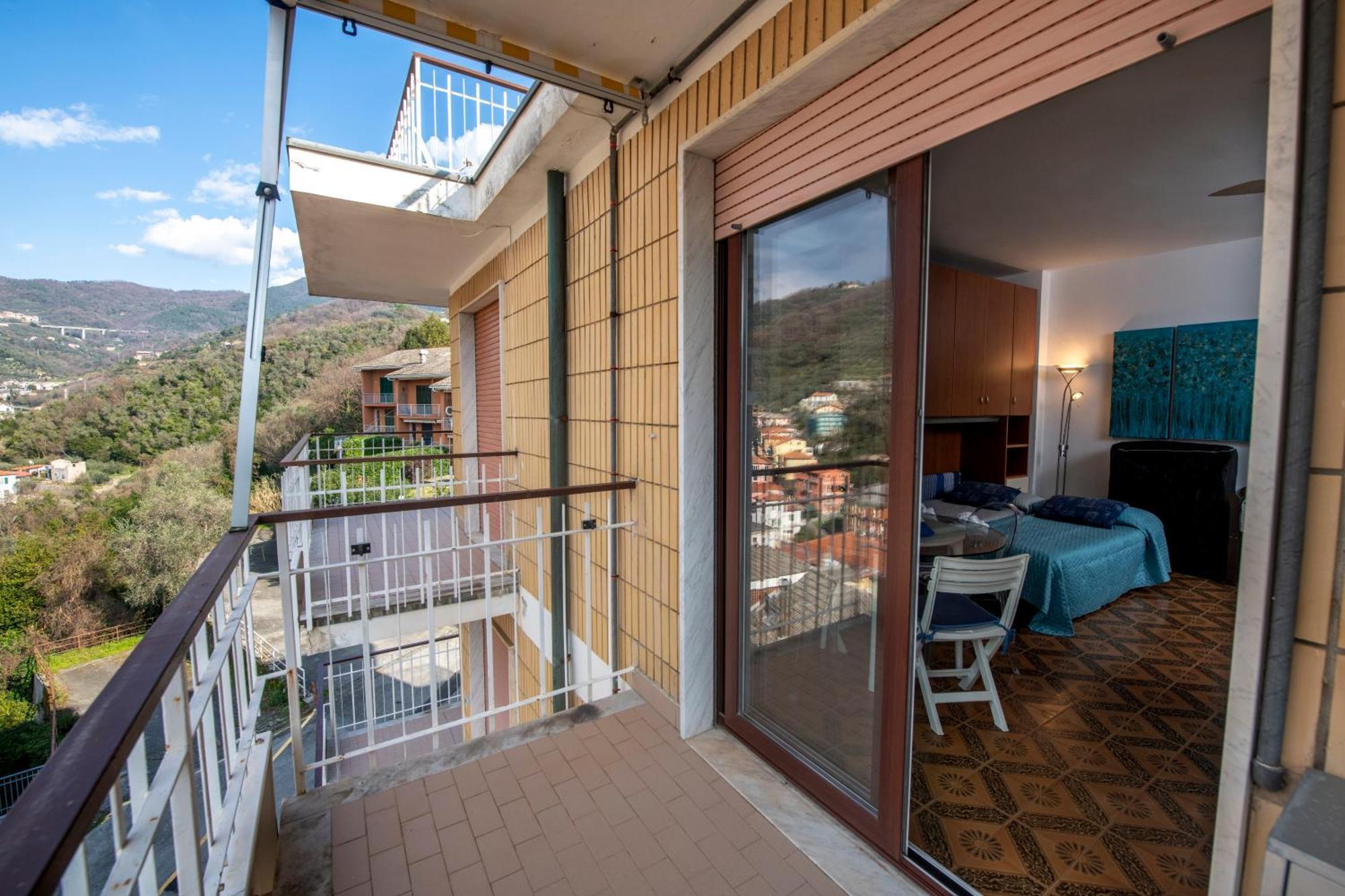 Appartement 239 - Casa Del Sole Vista Mare Moneglia - 5Minuti A Piedi Dal Mare - Parcheggio Privato Extérieur photo